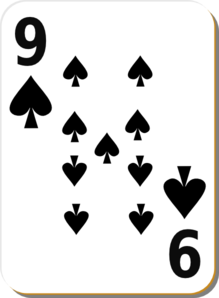 Nine Of Spades Clip Art
